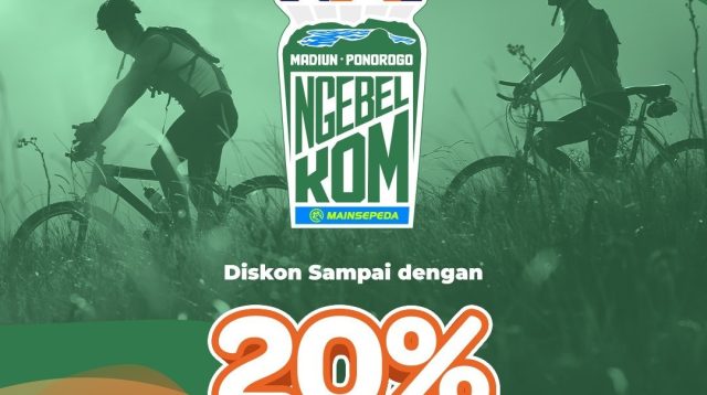 Ilustrasi kereta api PT KAI Daop 7 Madiun yang menawarkan diskon tiket untuk event Gowes Ngebelkom Madiun Ponorogo